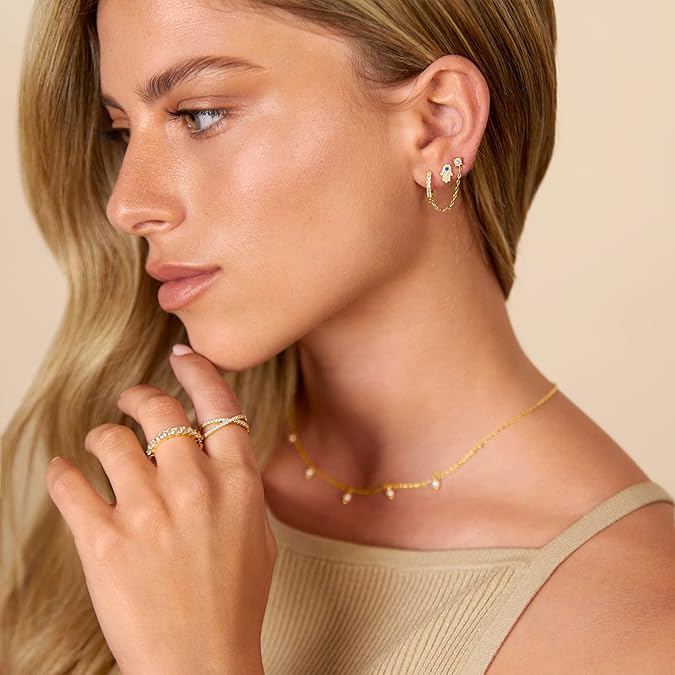 Adella Chain Fülbevaló | Arany