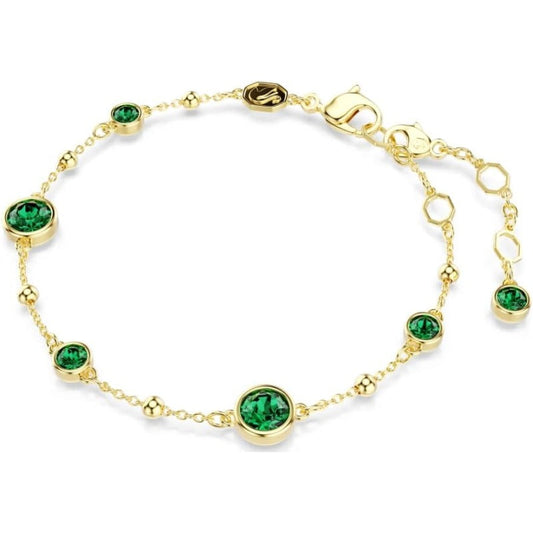 Dainty Smaragd Karkötő | Arany