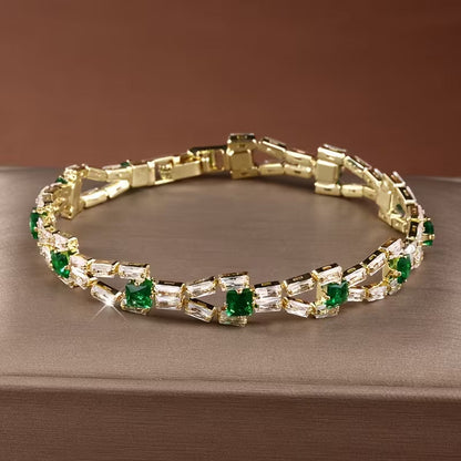 Verde Link Tenisz Karkötő | Arany