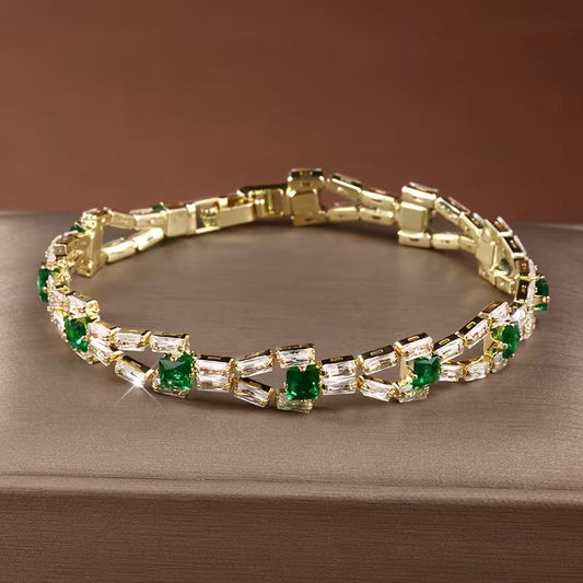 Verde Link Tenisz Karkötő | Arany