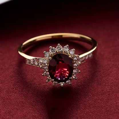 Empress Red Gyűrű | Arany
