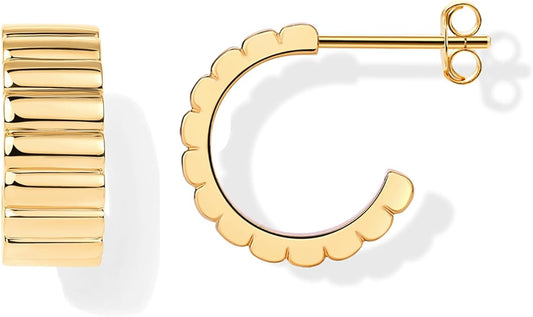 Classic Ridge Fülbevaló | Arany