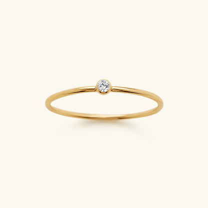 Amelia Birthstone Stacker Gyűrű