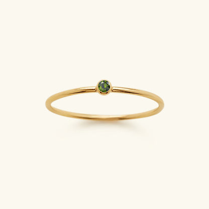 Amelia Birthstone Stacker Gyűrű