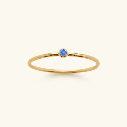 Amelia Birthstone Stacker Gyűrű
