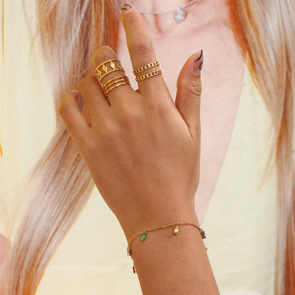 Josephine Gemstone Karkötő