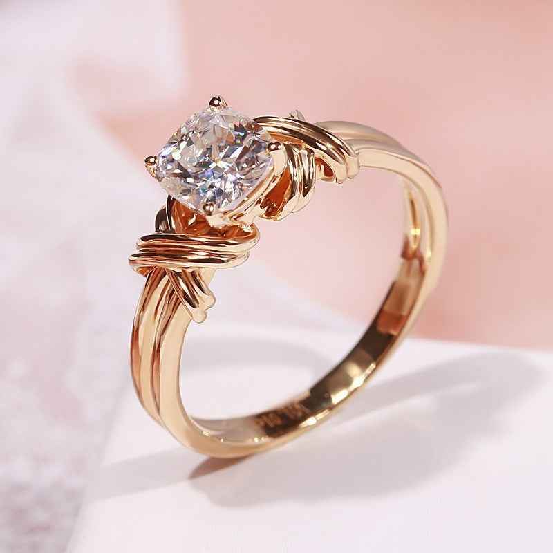 Knotted Band Statement Gyűrű | Arany