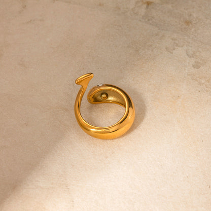 Etta Arany Serpent Gyűrű