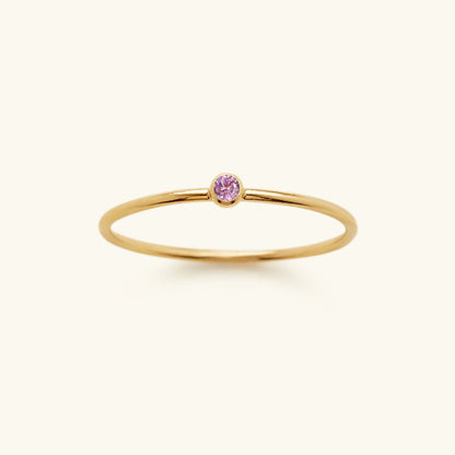 Amelia Birthstone Stacker Gyűrű