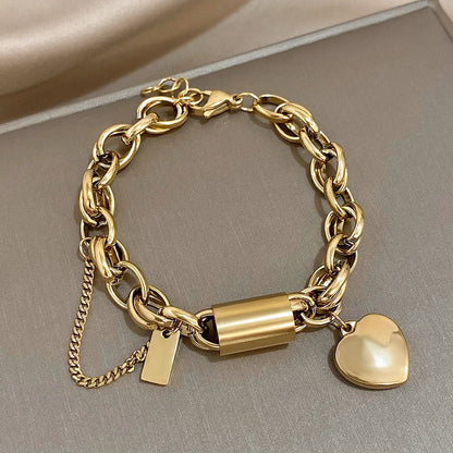 Heartened Chunky Karkötő | Arany