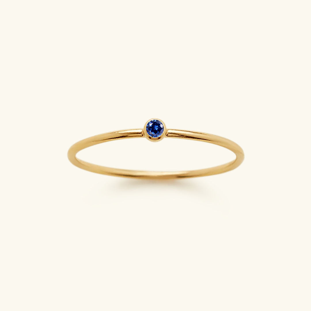 Amelia Birthstone Stacker Gyűrű