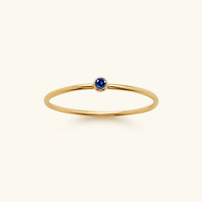 Amelia Birthstone Stacker Gyűrű