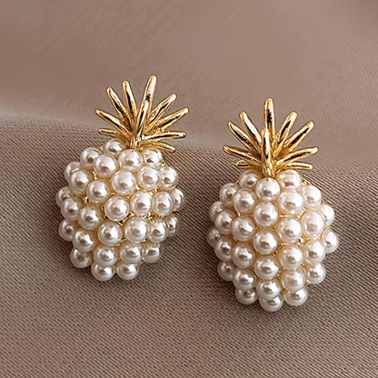Gyöngy Pineapple Fülbevaló