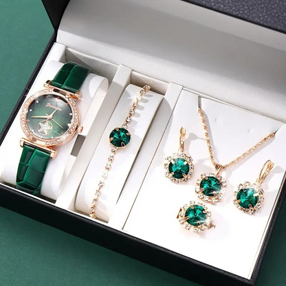 Verdantra Timecourt Ékszer Készlet | Arany