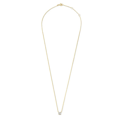 Cléa Moissanite Kő Nyaklánc | Arany